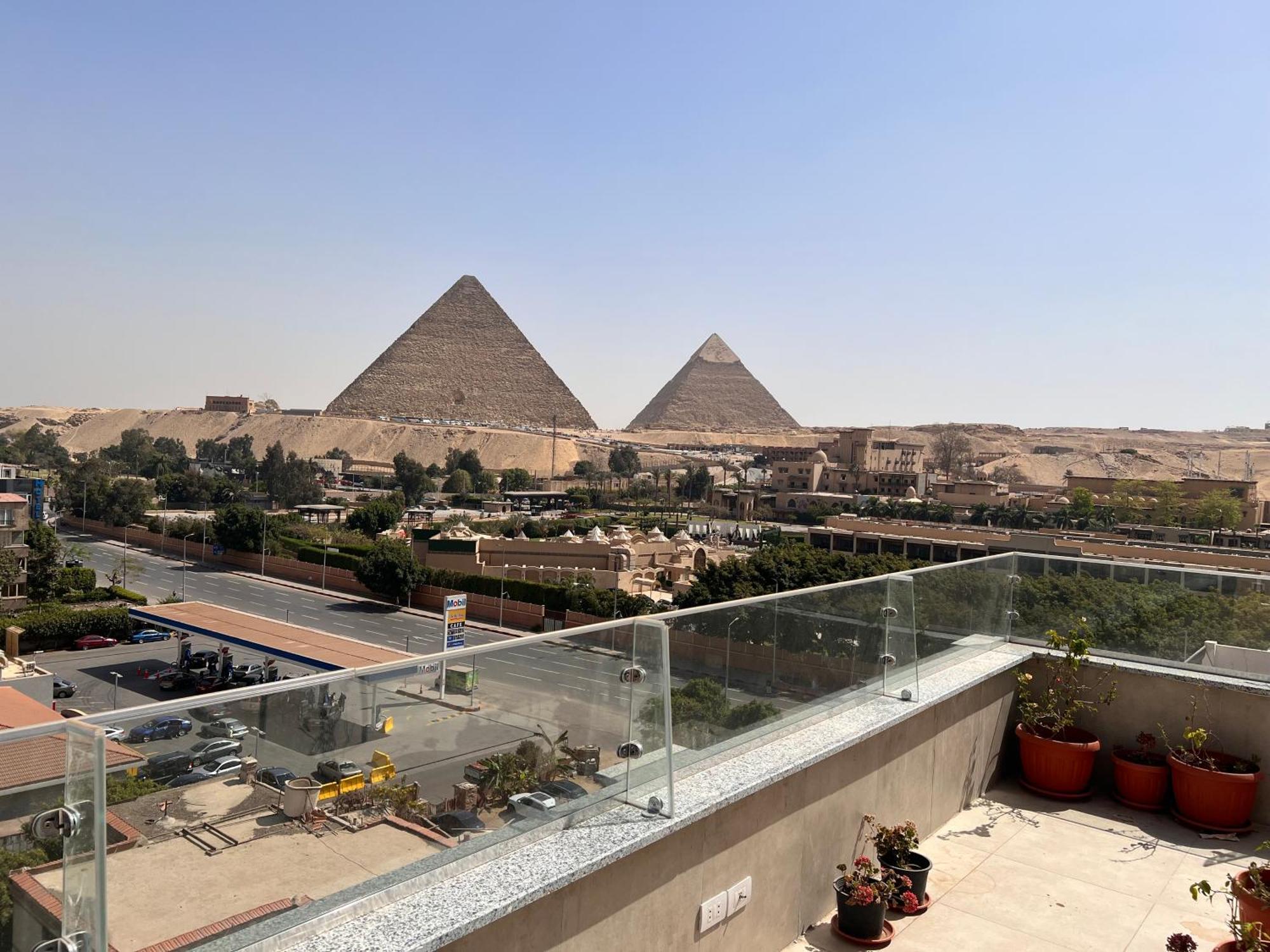 Dream Inn Pyramids View Kafret el-Gabal Zewnętrze zdjęcie
