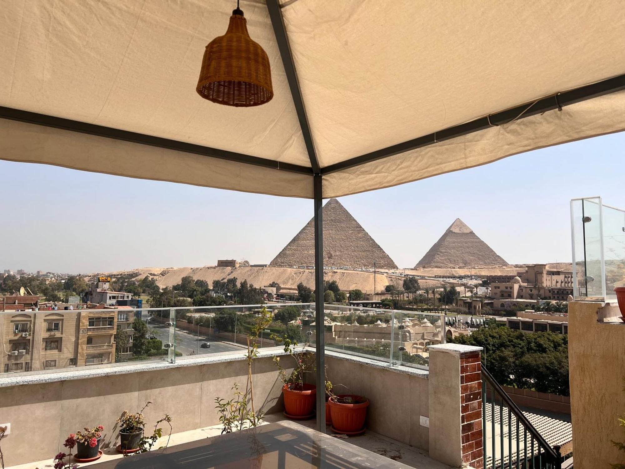 Dream Inn Pyramids View Kafret el-Gabal Zewnętrze zdjęcie